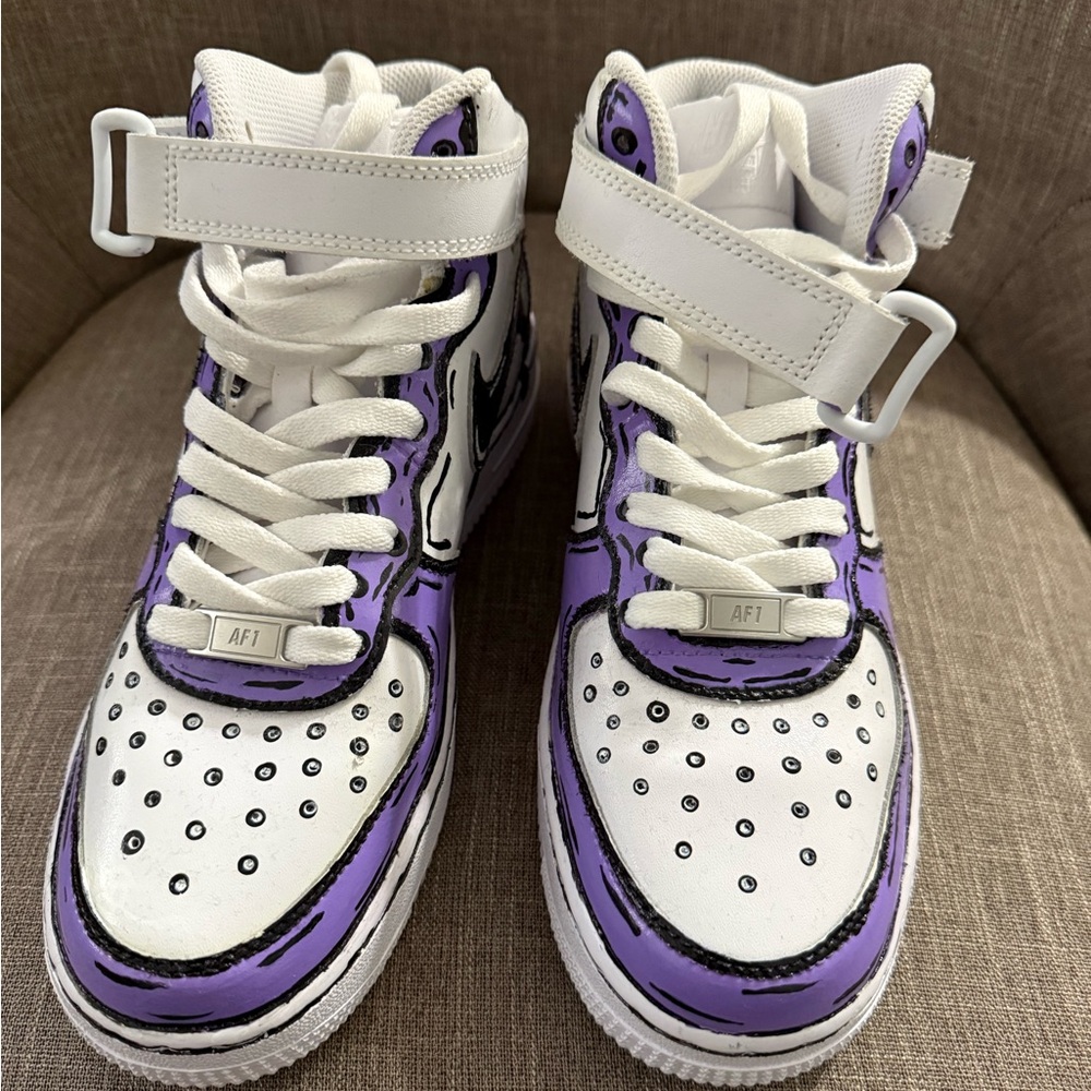 Nike White Sneakers (custom made)